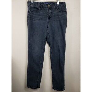 Bandolino Denim Straight Leg  Blue Mandie Women's sz 8 Jeans